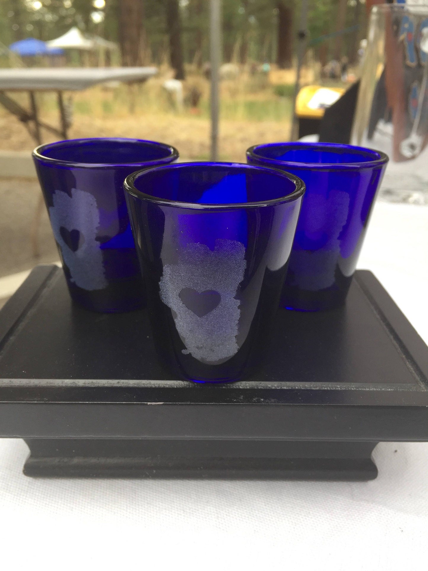 Cobalt Shot Glass
