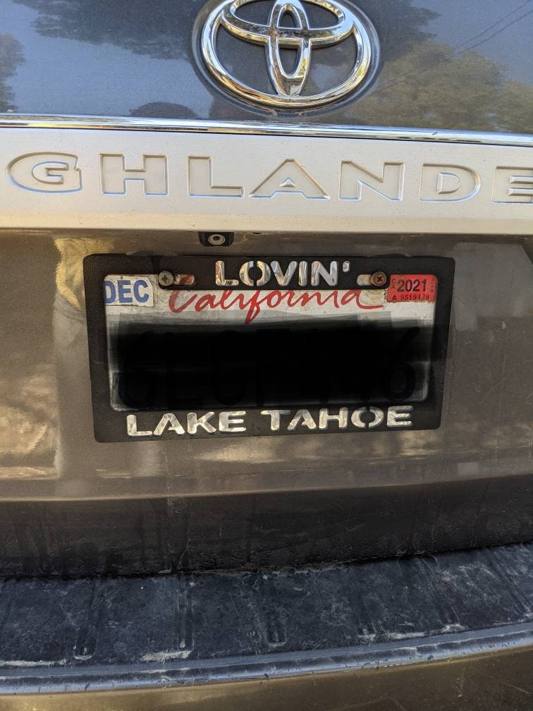 License Plate Frame